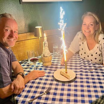 Jacks Chophouse - We were celebrating our anniversary, and were treated to this amazing cheesecake! - Steakhouses Near Me - Fredericksburg, Texas Jacks Chophouse - We were celebrating our anniversary, and were treated to this amazing cheesecake! - Steakhouses Near Me - Fredericksburg, Texas