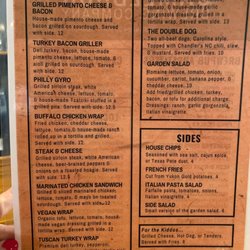 Camelback Brewing Company - Menu