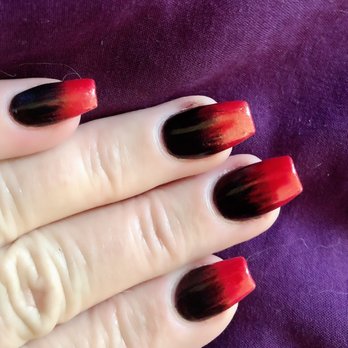 Shiny Nails - Halloween hombre nails - Nail Salons Near Me - Brentwood, California Shiny Nails - Halloween hombre nails - Nail Salons Near Me - Brentwood, California