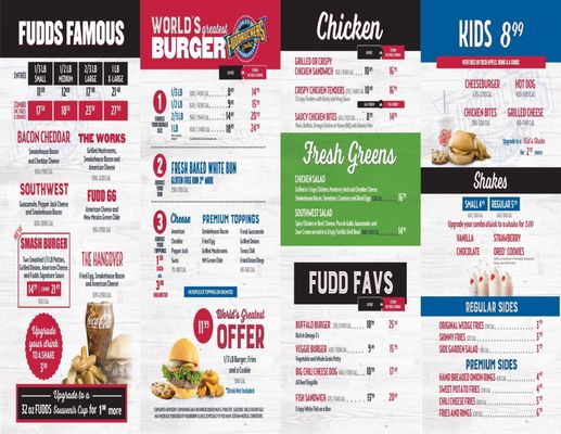 Menu photo 2 Fuddruckers Albuquerque, NM