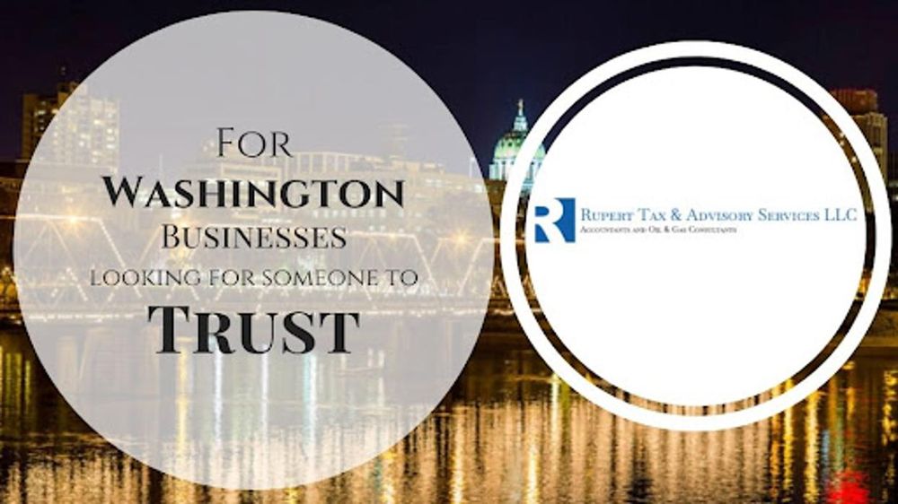 RUPERT TAX & ADVISORY SERVICES 8 E Pine Ave, Washington, Pennsylvania