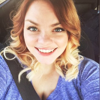 Beauty Zone - Red to blonde ombré by Meg - Waxing Near Me - North Royalton, Ohio