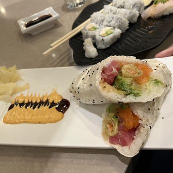 Shiki Sushi - Macho burrito- made with modifications - Sushi Bars Near Me - Redlands, California