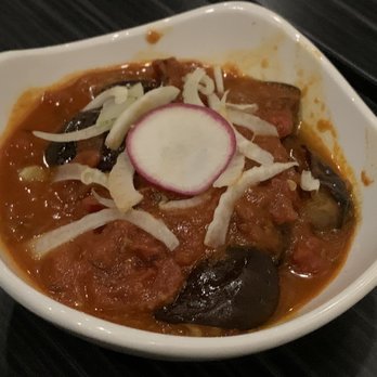 Bhuna - Kashmiri Tomato and Eggplant Bowl - Indian Near Me - Portland, Oregon