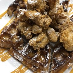 The Bomb Diggity - So finger licking good chicken and waffles