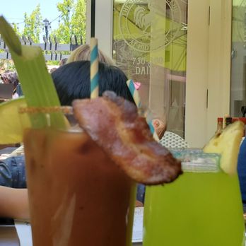 The Breakfast Club at Midtown - his - bloody mary with tequila hers - mimosa - Breakfast & Brunch Near Me - Lafayette, California The Breakfast Club at Midtown - his - bloody mary with tequila hers - mimosa - Breakfast & Brunch Near Me - Lafayette, California