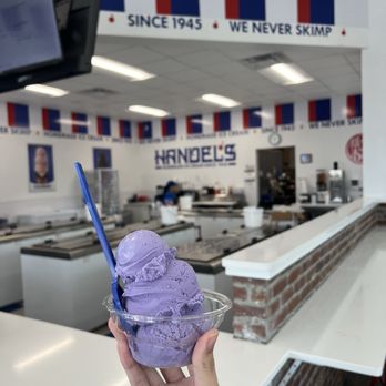 Handel's Homemade Ice Cream - Taro small cup - Ice Cream & Frozen Yogurt Near Me - Arlington, Texas Handel's Homemade Ice Cream - Taro small cup - Ice Cream & Frozen Yogurt Near Me - Arlington, Texas