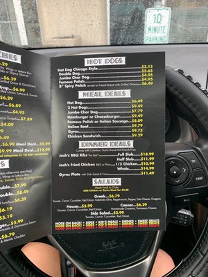 Menu photo 2 Josh's Hot Dogs Northbrook, IL