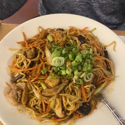 Noodles with protein