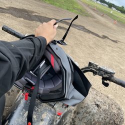 NJ ATV Rentals - This was at the end. All land. Oh yeah and those orange cones you gotta go through them before actually heading into the woods.