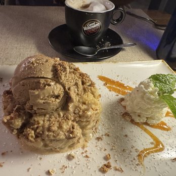 The Italian Deli Co - Cookie Bread Pudding with espresso gelato - Italian Near Me - Pasadena, California The Italian Deli Co - Cookie Bread Pudding with espresso gelato - Italian Near Me - Pasadena, California