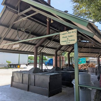 Cooper's Bar-B-Q & Grill - ows the outside of the restaurant - Barbeque Near Me - Junction, Texas Cooper's Bar-B-Q & Grill - ows the outside of the restaurant - Barbeque Near Me - Junction, Texas