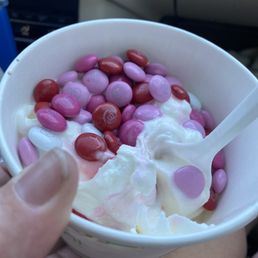 SWEET COCONUT with FULL SIZE MnMs (not just those so-not-the-same-chocolate2candycrunch-ration) mini's.  This is AMAZING!!