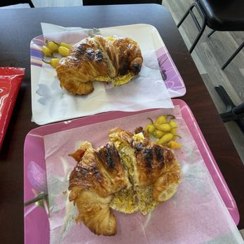 Donut Factory - The peppers add a nice kick to the breakfast sandwich - Donuts Near Me - San Diego, California Donut Factory - The peppers add a nice kick to the breakfast sandwich - Donuts Near Me - San Diego, California