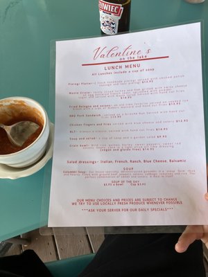 Menu photo 1 Valentines on the Lake Olcott, NY Menu photo 1 Valentines on the Lake Olcott, NY