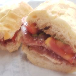 Tony's Market - Procuitto and mozzarella sandy
