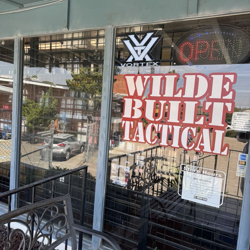 Wilde Built Tactical - Outside view of the store. - Guns & Ammo Near Me - La Mesa, California