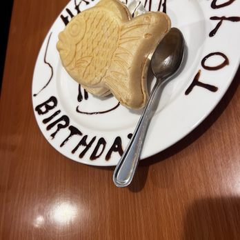 Gen Kai Sushi - Bday surprise, ice cream inside fish waffle - Japanese Near Me - Dana Point, California Gen Kai Sushi - Bday surprise, ice cream inside fish waffle - Japanese Near Me - Dana Point, California
