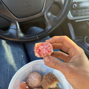 Cafe Donuts - cherry cake donut hole - Breakfast & Brunch Near Me - Toledo, Ohio