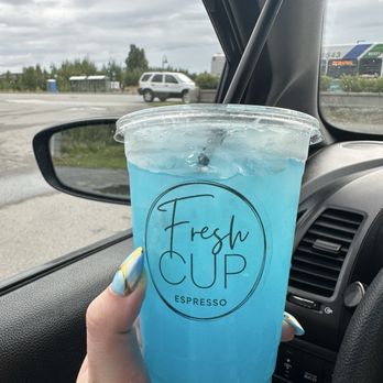 Fresh Cup Espresso - Ice Ice baby lotus 16 oz - Coffee & Tea Near Me - Anchorage, Alaska