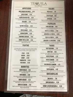 Menu photo 8 Tequila Bar & Grill San Leandro, CA Menu photo 8 Tequila Bar & Grill San Leandro, CA