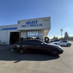Select Tires & Wheels - Outside of Select Tire & Wheels.