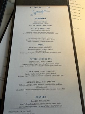 Menu photo 1 Spago Las Vegas, NV Menu photo 1 Spago Las Vegas, NV