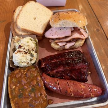 Pinkerton's Barbecue - Ribs, jalapeno cheese sausage, turkey sandwich, jalapeno cheese rice, beans. - Barbeque Near Me - San Antonio, Texas Pinkerton's Barbecue - Ribs, jalapeno cheese sausage, turkey sandwich, jalapeno cheese rice, beans. - Barbeque Near Me - San Antonio, Texas