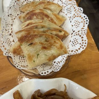 Yum Dumpling - 3.Green Scallion Pancake - Noodles Near Me - Orange, California Yum Dumpling - 3.Green Scallion Pancake - Noodles Near Me - Orange, California
