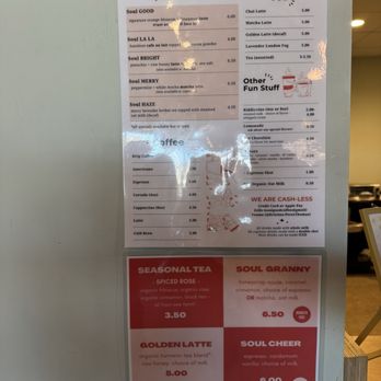 Soul Good Coffee - Menu - Coffee & Tea Near Me - Skokie, Illinois