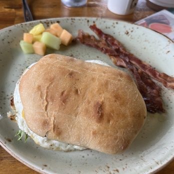 La Baleine Café - Breakfast sandwich - Cafes Near Me - Homer, Alaska