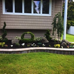 Yard Smart Lawn Care - Small planting with our customers favorite shrubs!