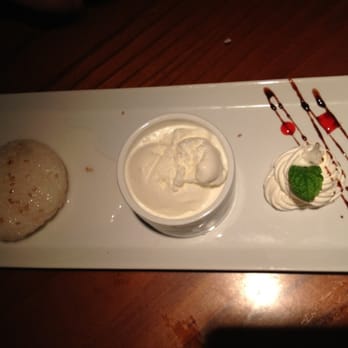 Sea Thai Restaurant - Sweet sticky rice with coconut ice cream - Thai Near Me - Orlando, Florida