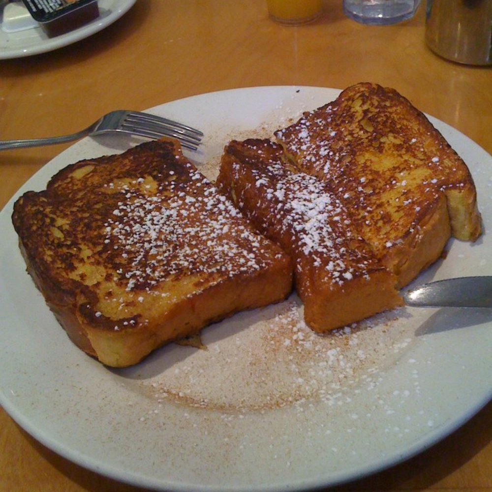 Clark's Restaurant - Sorry, I was really hungry and cut into it before I remember to take a picture. :p (French toast) - Diners Near Me - Brooklyn, New York