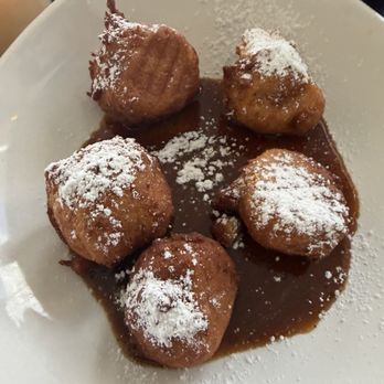 Marker 32 - Beignets with caramel sauce - Seafood Near Me - Jacksonville, Florida Marker 32 - Beignets with caramel sauce - Seafood Near Me - Jacksonville, Florida