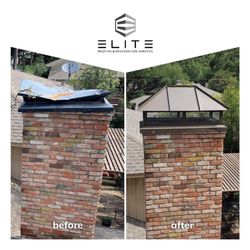 Elite Roofing & Restoration Services - Custom Chimney Cap
