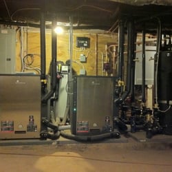 William Wallace Construction - Geo-Thermal system in an 1800's greek revival home that we renovated.
