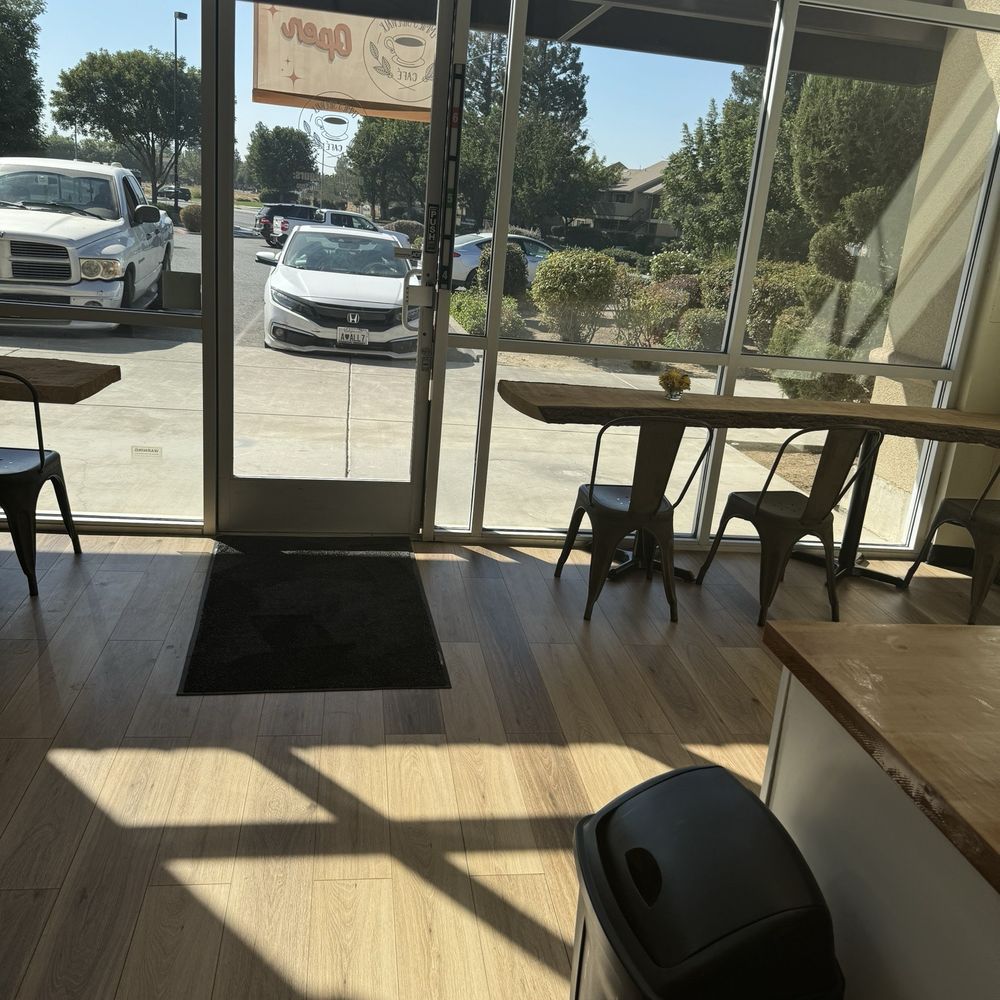 Emmie's Sidewalk Cafe - Inside.....bar-like seating with a view! - Food Trucks Near Me - Madera, California Emmie's Sidewalk Cafe - Inside.....bar-like seating with a view! - Food Trucks Near Me - Madera, California