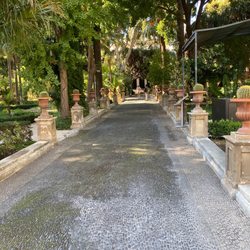 Orto Botanico di Catania - Entrance way