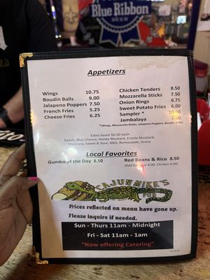 Menu photo 3 Cajun Mike's Pub & Grub New Orleans, LA Menu photo 3 Cajun Mike's Pub & Grub New Orleans, LA