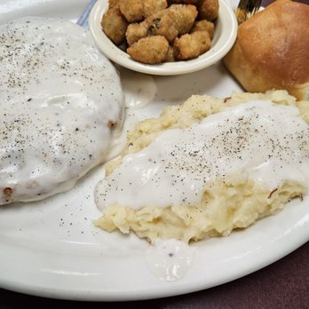 Thomas Restaurant - Chicken fried steak. - American Near Me - Pryor, Oklahoma Thomas Restaurant - Chicken fried steak. - American Near Me - Pryor, Oklahoma