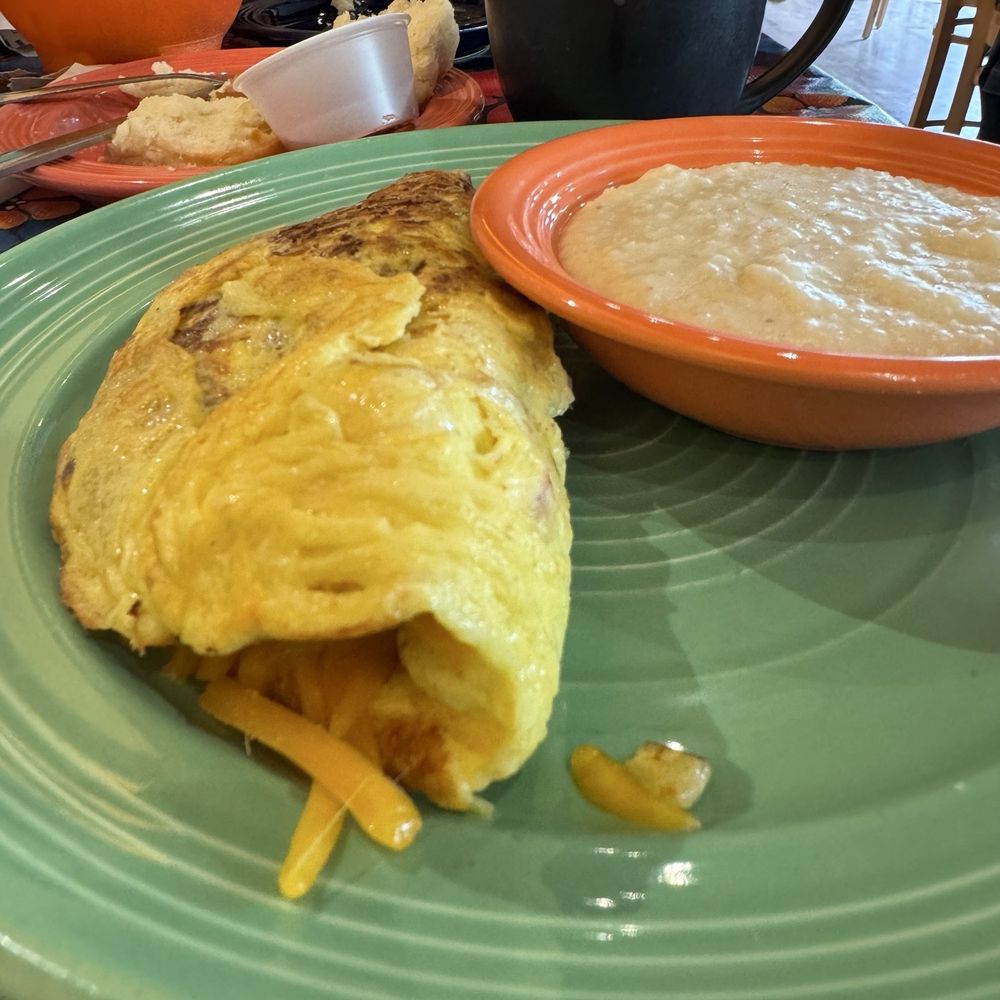 The Flying Biscuit Cafe - Piedmont Omelette & dreamy grits - Breakfast & Brunch Near Me - Raleigh, North Carolina The Flying Biscuit Cafe - Piedmont Omelette & dreamy grits - Breakfast & Brunch Near Me - Raleigh, North Carolina