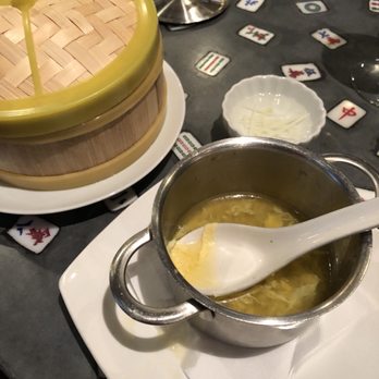 Mah-Jong Chinese Kitchen - egg drop soup and xiao long bao soup dumplings were amazing - Chinese Near Me - Plano, Texas Mah-Jong Chinese Kitchen - egg drop soup and xiao long bao soup dumplings were amazing - Chinese Near Me - Plano, Texas