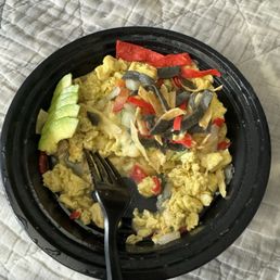 When I think of chileaquile I think of tortilla chips and a nice sauce this was not it When I think of chileaquile I think of tortilla chips and a nice sauce this was not it
