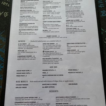 Doc's Riverside Grille - Menu - New American Near Me - Centreville, Maryland