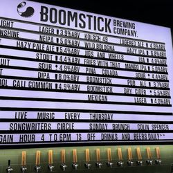 Best Coast Restaurant - Best Coast/Boomstick tap board Aug 2024