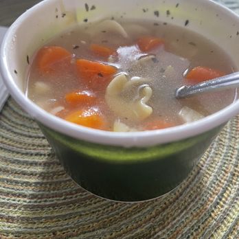 Panera Bread - Noodle soup without the chicken that they forgot to put in. - Sandwiches Near Me - Oxnard, California