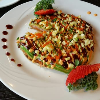 Tony's Fusion North - Sushi pizza, never would have ordered it but will order it from now on!! Very tasty, light and fresh. - Asian Fusion Near Me - Mattituck, New York Tony's Fusion North - Sushi pizza, never would have ordered it but will order it from now on!! Very tasty, light and fresh. - Asian Fusion Near Me - Mattituck, New York