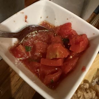 Cicciotti's - Complimentary with the bread. Does that make it bruschetta? Either way, so good! - Italian Near Me - Carlsbad, California