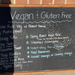 Vegan and Gluten Free items. Very responsive and knowledgeable. Vegan and Gluten Free items. Very responsive and knowledgeable.